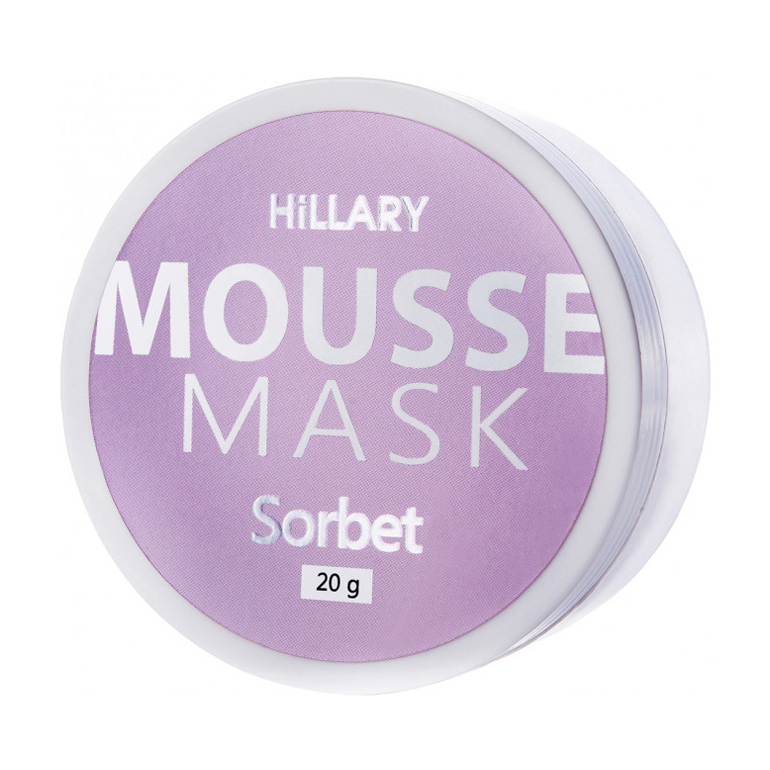 Пом'якшувальна мус-маска для обличчя Hillary Mousse Mask Sorbet, 20 г